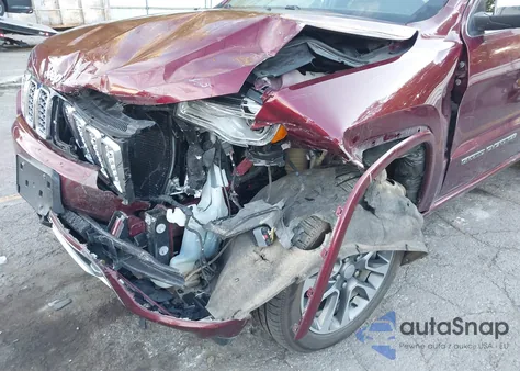 2017 Jeep Grand Cherokee Overland 4X4 z USA, uszkodzony, nr VIN 1C4RJFCG5HC718704